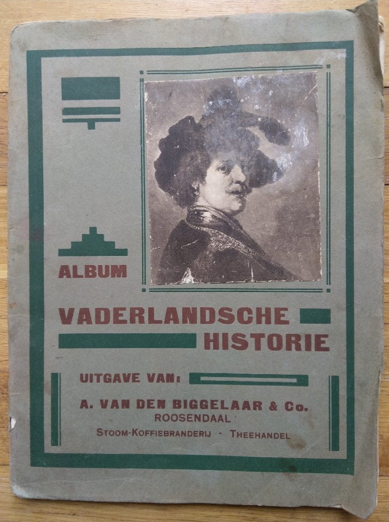 album plaatjesalbum vaderlandse historie 1929, Ophalen of Verzenden, Gelezen