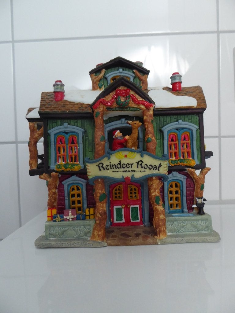 Retired Lemax  - Reindeer roost - Ik ruim alles op, Diversen, Ophalen of Verzenden, Zo goed als nieuw