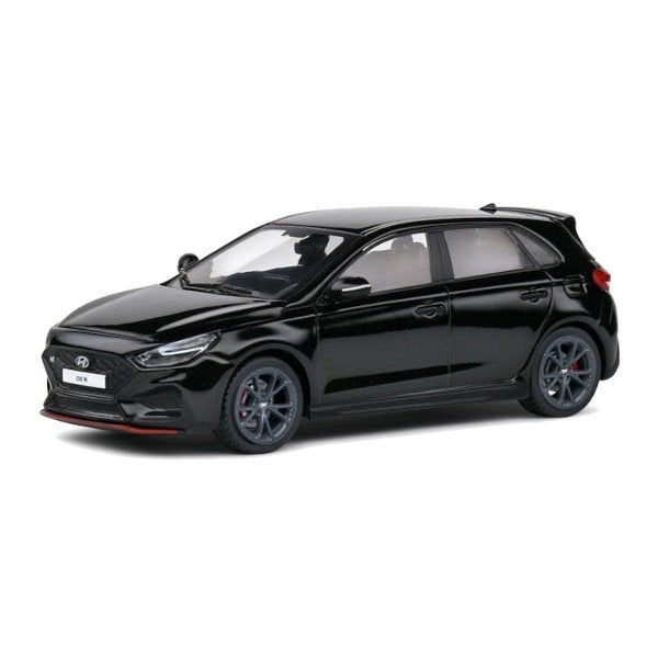 Hyundai I30N 2022 Zwart Modelauto 1/43 Solido, Solido, Auto, Solido, Nieuw