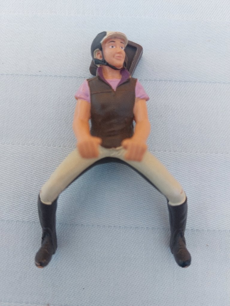 Ruiter met cap schleich K, Ophalen of Verzenden, Zo goed als nieuw