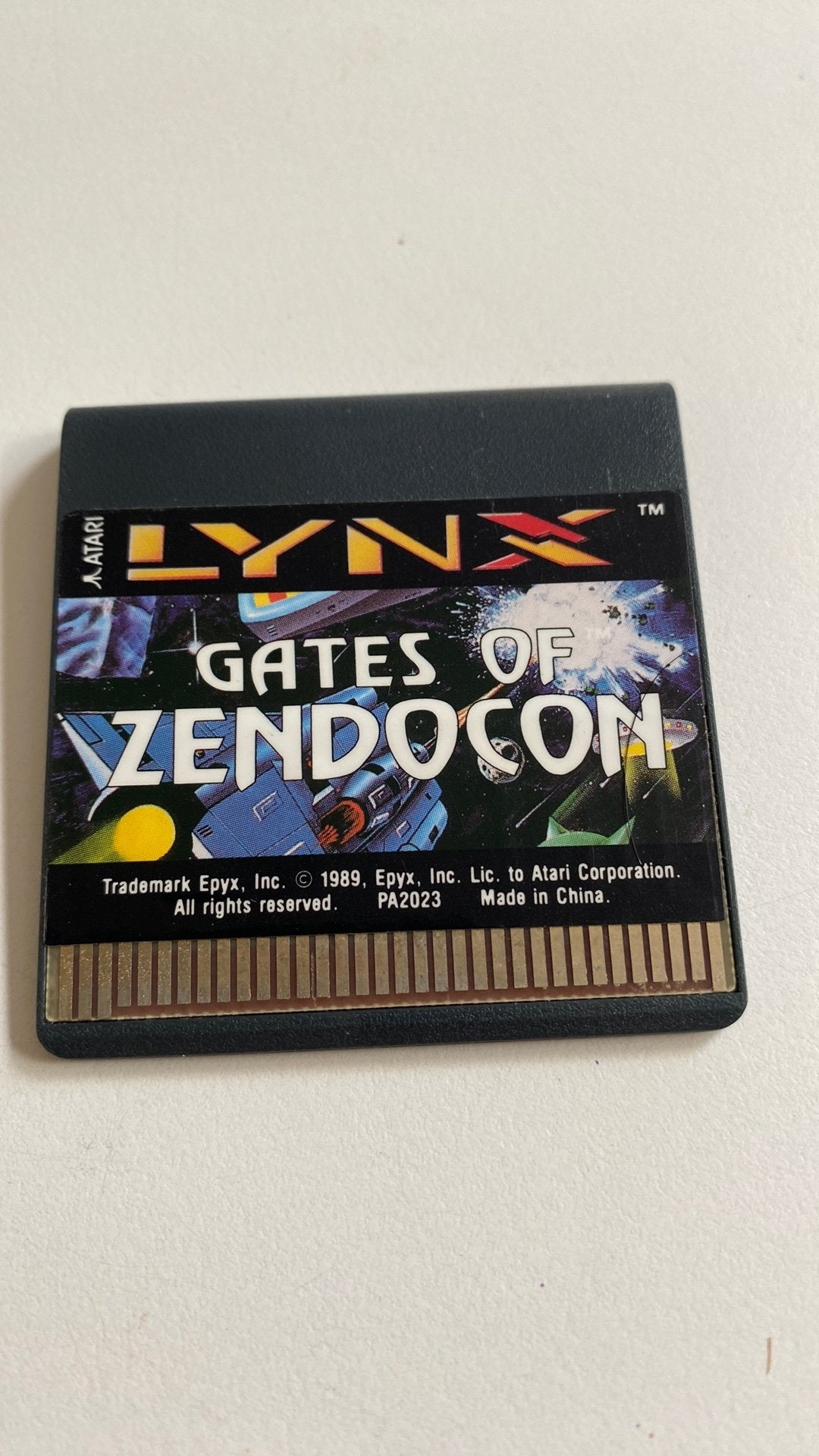 Atari lynx spel gates of zendocon, Muziek, Atari Lynx, 1 speler, Ophalen of Verzenden
