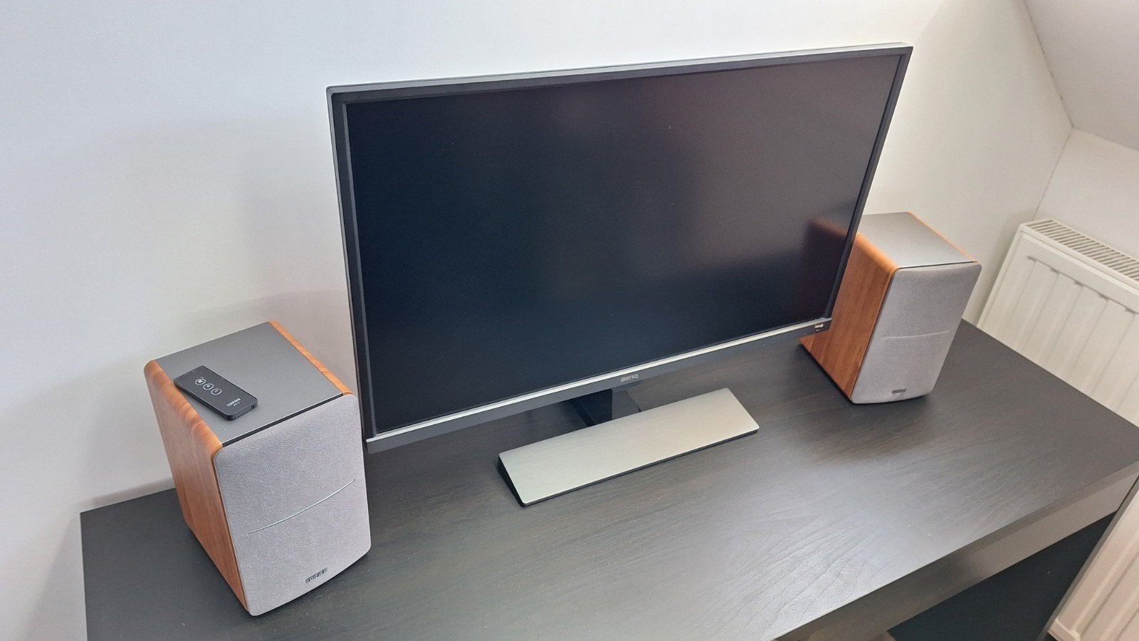4k 32inch Benq beeldscherm met Edifier speakers, Computers en Software, Monitoren, Gebruikt, 60 Hz of minder, HDMI, Gaming, IPS