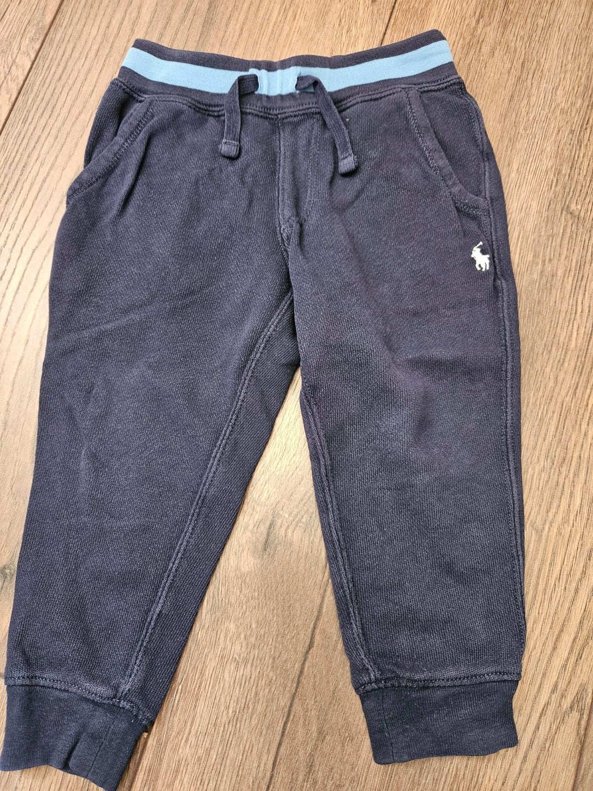 Donkerblauwe joggingbroek Polo Ralph Lauren maat 2T, Broek, Gebruikt, Jongen of Meisje, Ophalen of Verzenden