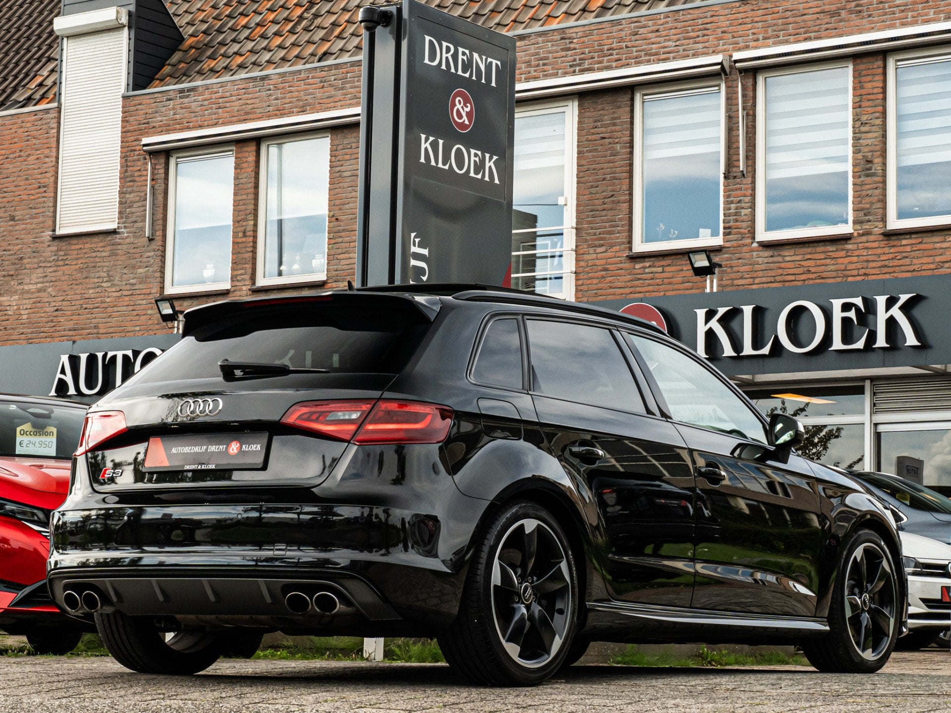 Audi A3 Sportback 2.0 TFSI S3 quattro Pro Line Plus PANO B&O, Automaat, Dealer onderhouden, Gebruikt, Euro 6