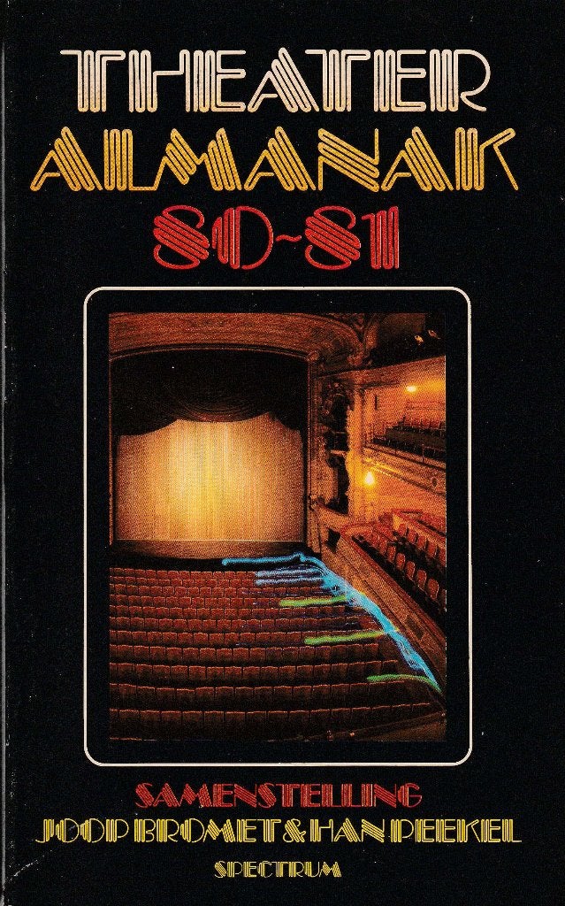 Theater Almanak 80-81 – Bromet/Peekel, Bromet/Peekel, Nieuw, Ophalen of Verzenden, Toneel