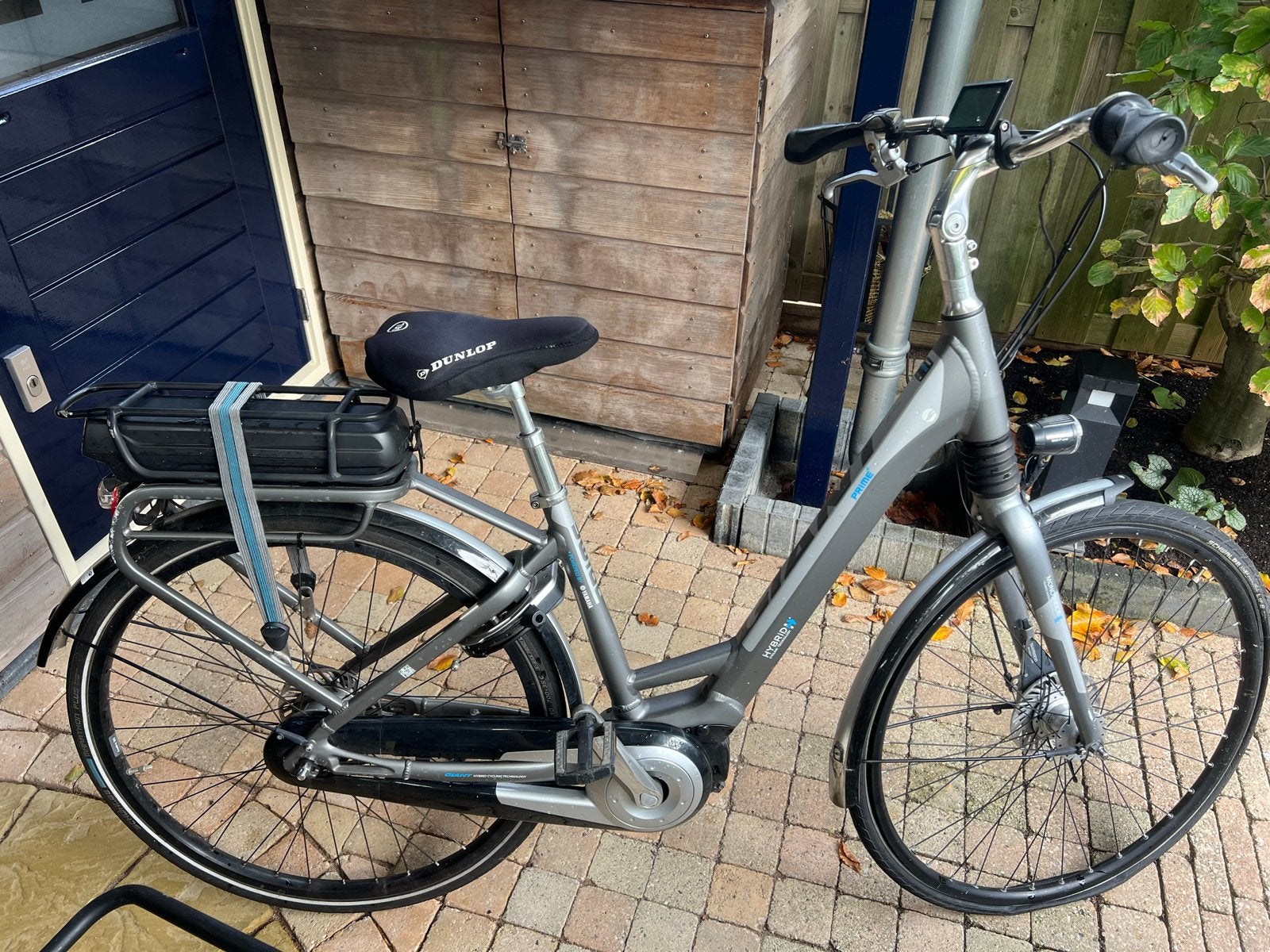 Opknappertje Giant Prime E+ elektrische fiets, Ophalen, Gebruikt, 30 tot 50 km per accu, Giant
