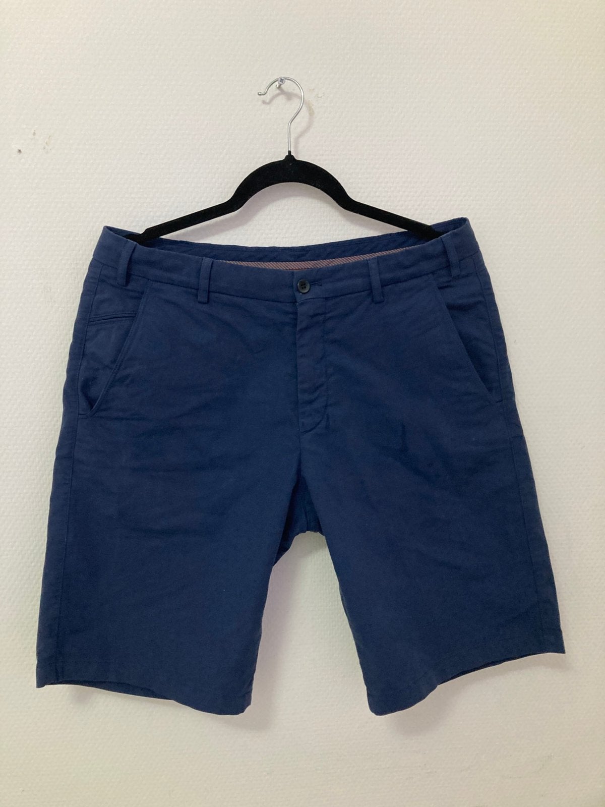 Loro Piana Shorts, Ophalen of Verzenden, Zo goed als nieuw, Maat 48/50 (M), Blauw