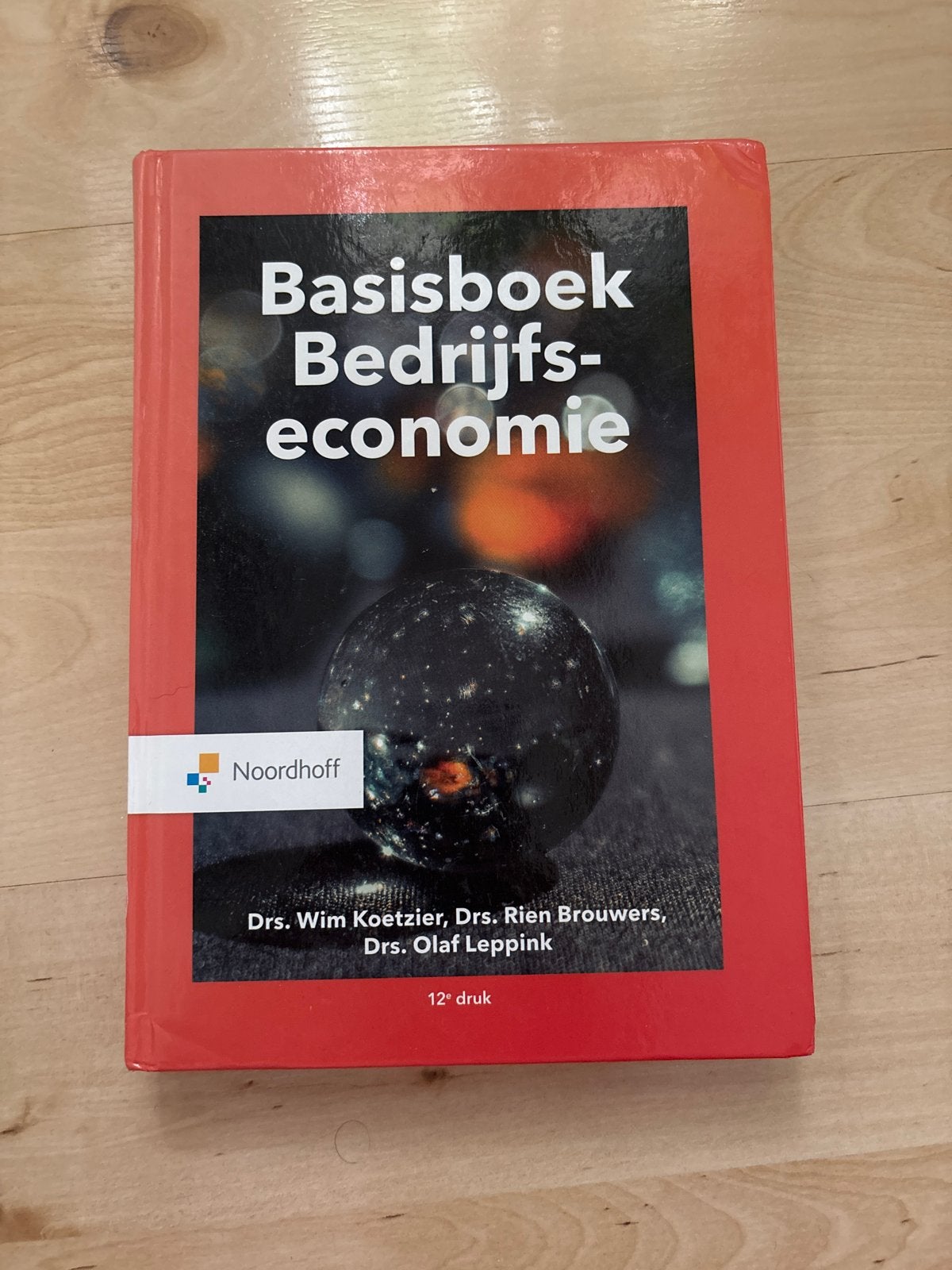 Basisboek Bedrijfseconomie - 12e druk, Boeken, Ophalen of Verzenden, Gamma, Gelezen, HBO