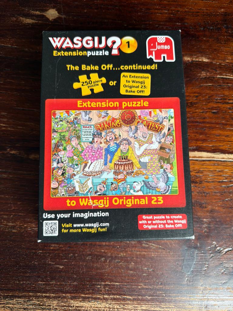 Wasgij Extensionpuzzle 1: The Bake Off...continued! 250 stuk, Ophalen of Verzenden, Minder dan 500 stukjes, Zo goed als nieuw