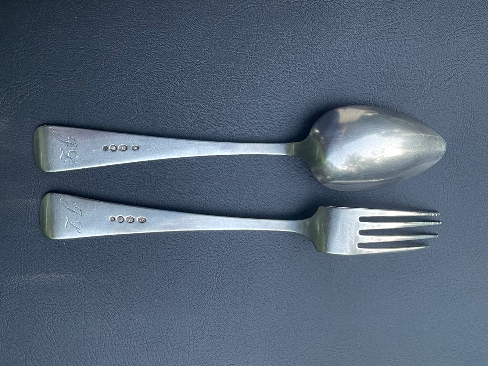 Antiek Zilveren Dinerbestek Haags Lofje 1913– Van Kempen 835, Ophalen of Verzenden