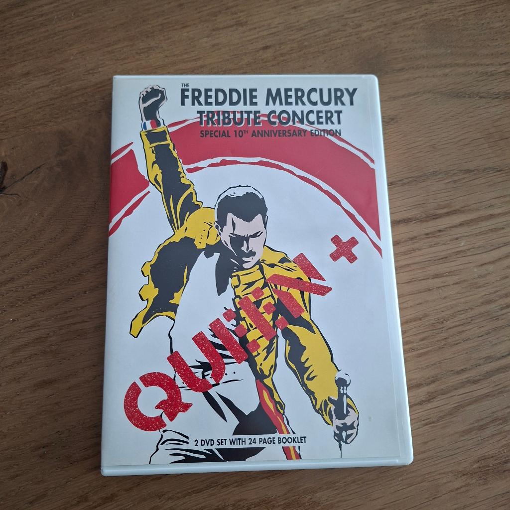 Freddie Mercury Tribute Concert DVD, Alle leeftijden, Ophalen of Verzenden, Zo goed als nieuw