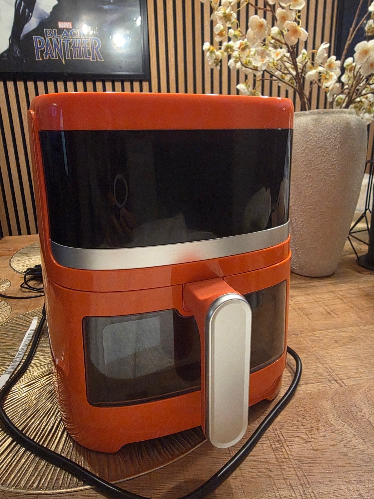 Koenic Airfryer Oranje, Ophalen, Zo goed als nieuw, Airfryer
