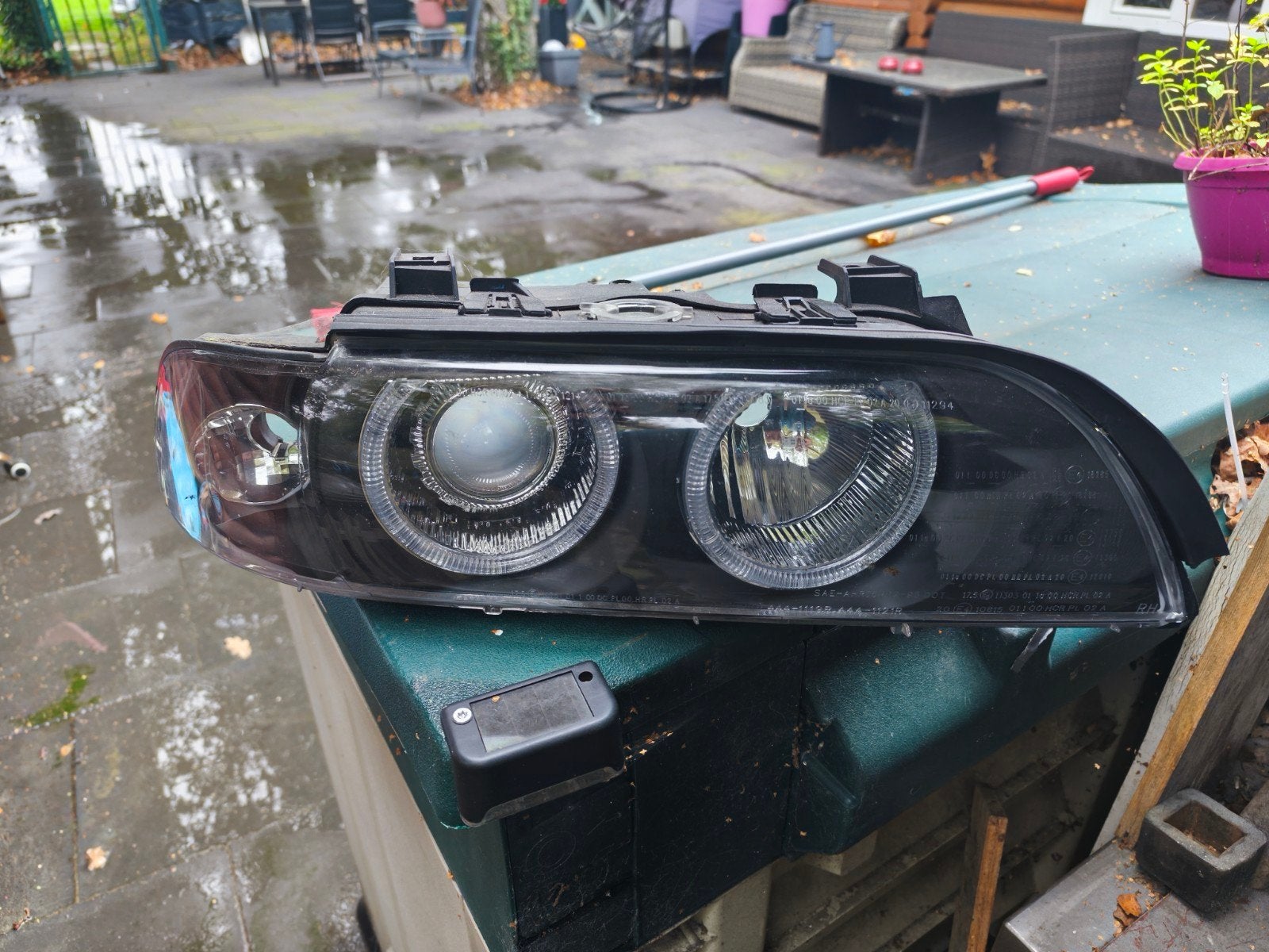 E39 Imitatie Xenon Koplampen, Ophalen of Verzenden, Gebruikt, BMW