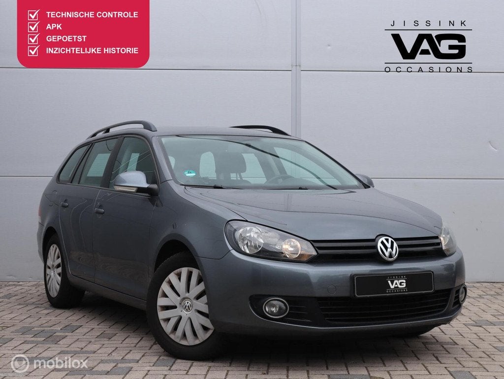 Volkswagen Golf Variant 1.4 TSI Trendline, Auto's, Volkswagen, Voorwielaandrijving, Euro 5, Stof, Gebruikt