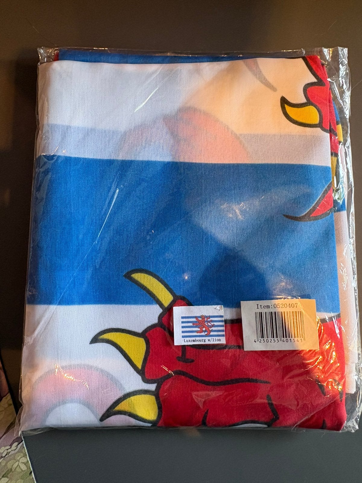 Luxemburg vlag rode leeuw Roude Léiw 90 x 150 cm nieuw, Verzenden, Zo goed als nieuw