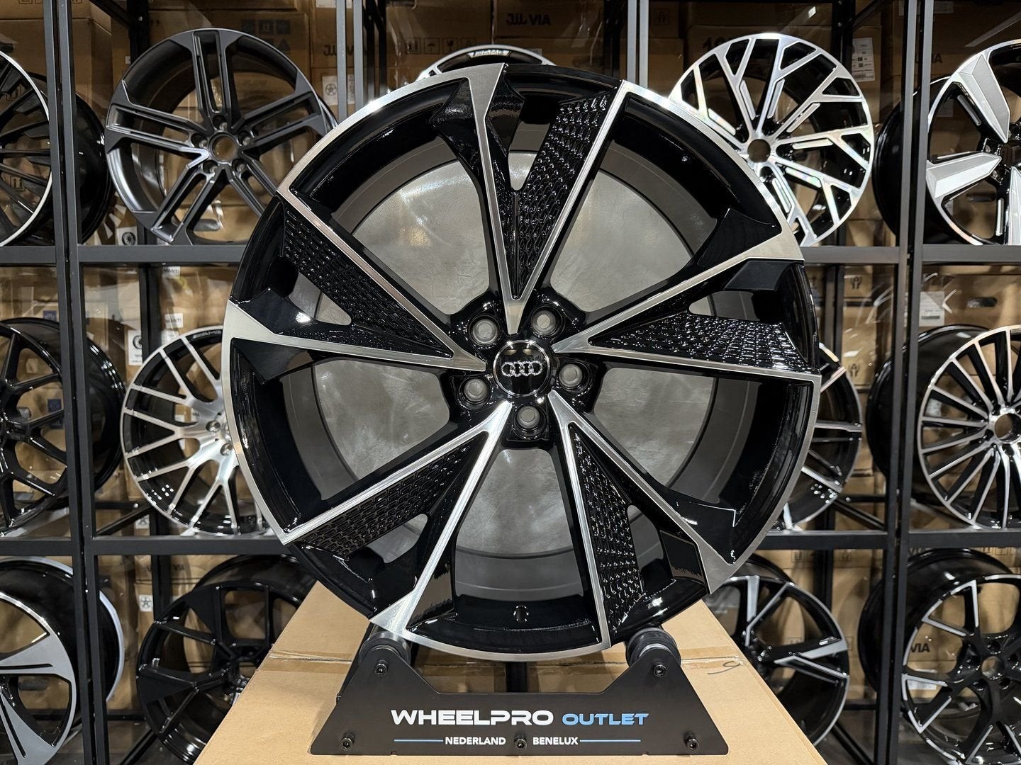 21 inch AUDI RS velgen 5X112 Q7 SQ7 Q8 ETRON S SQ A6 A7 A8, Gebruikt, Velg(en), -, -