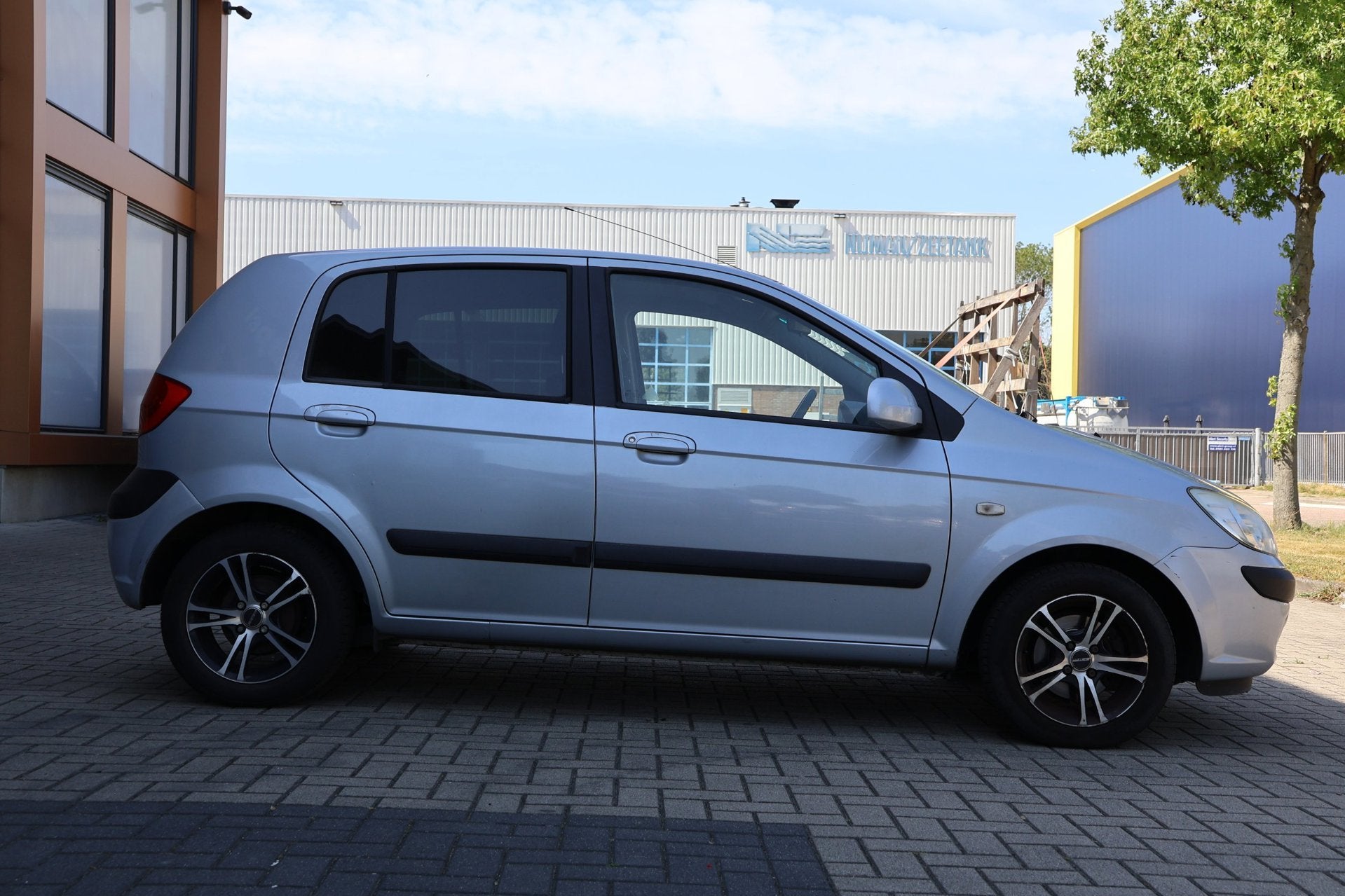 Hyundai Getz 1.4i Active Cool |Airco | Trekhaak|, Auto's, Hyundai, Voorwielaandrijving, Zwart, 4 cilinders, Origineel Nederlands