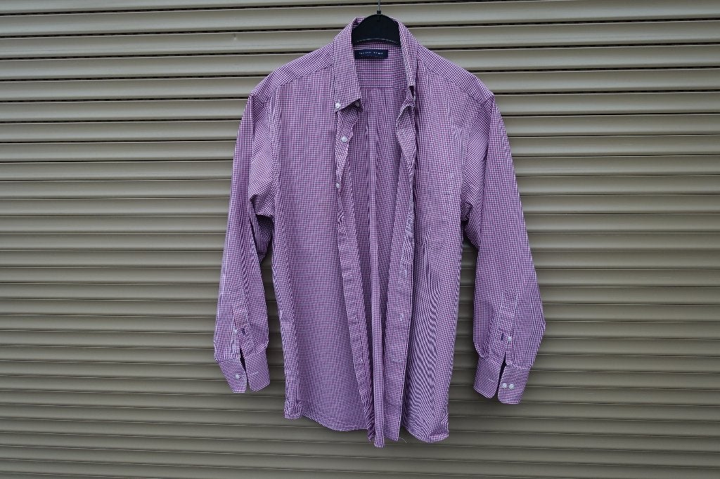 Tommy Hilfiger overhemd.   Maat  M, Overige kleuren, Tommy Hilfiger, Zo goed als nieuw, Halswijdte 39/40 (M)