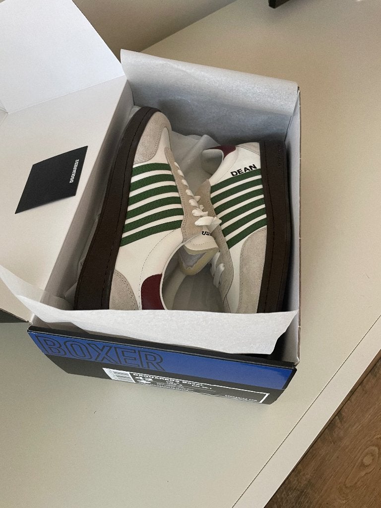 Dsquared sneakers Splinter Nieuw!!, Wit, Nieuw, Ophalen of Verzenden, Sneakers of Gympen
