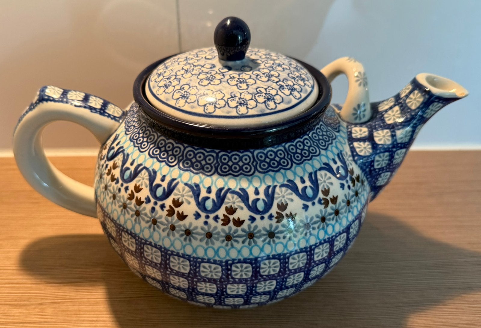 Bunzlau Castle Theepot 2L - type Marrakesh, Keramiek, Overige typen, Ophalen of Verzenden, Zo goed als nieuw