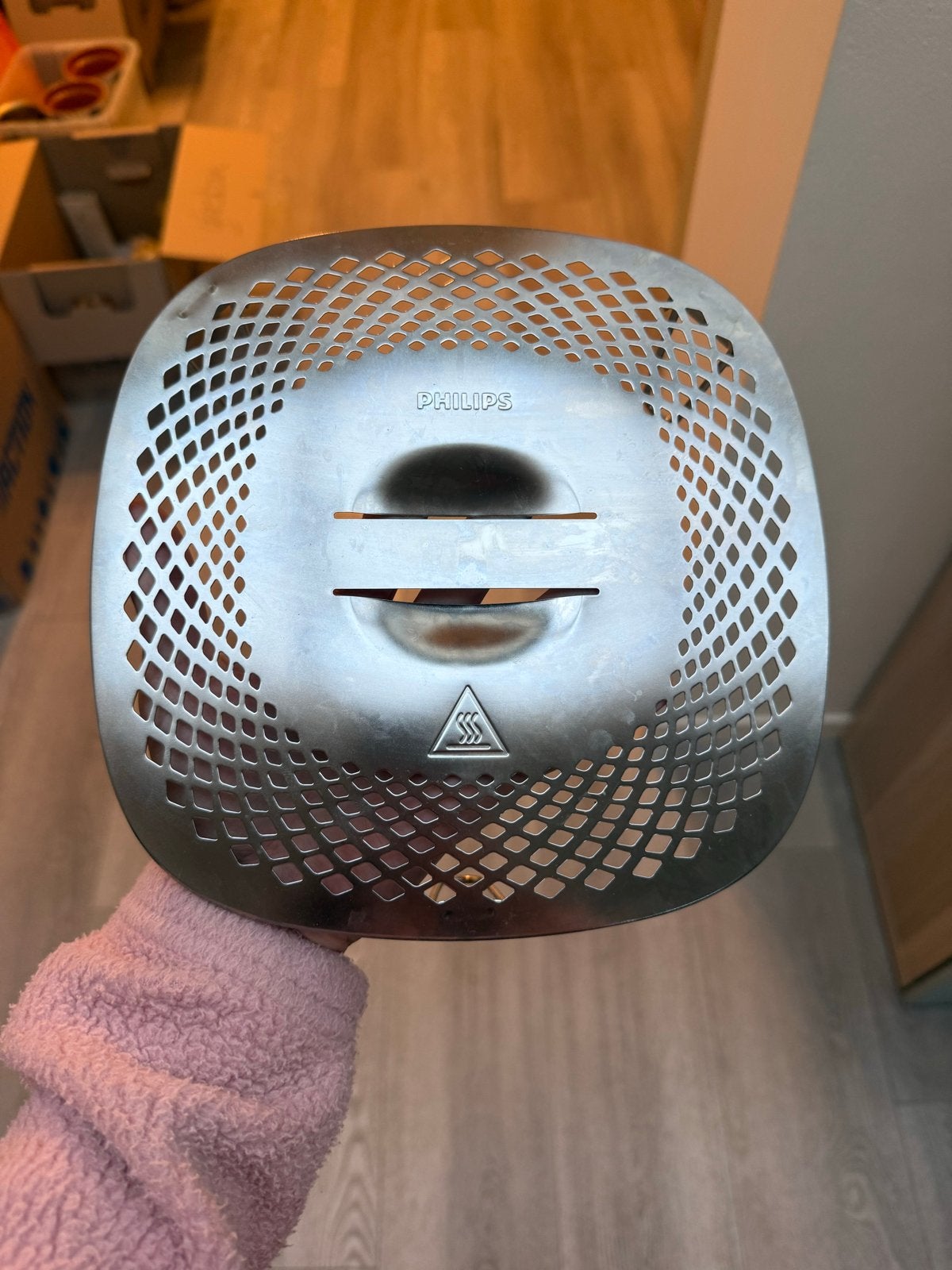 Philips Airfryer Grillplaat - Zo goed als nieuw, Ophalen, Zo goed als nieuw