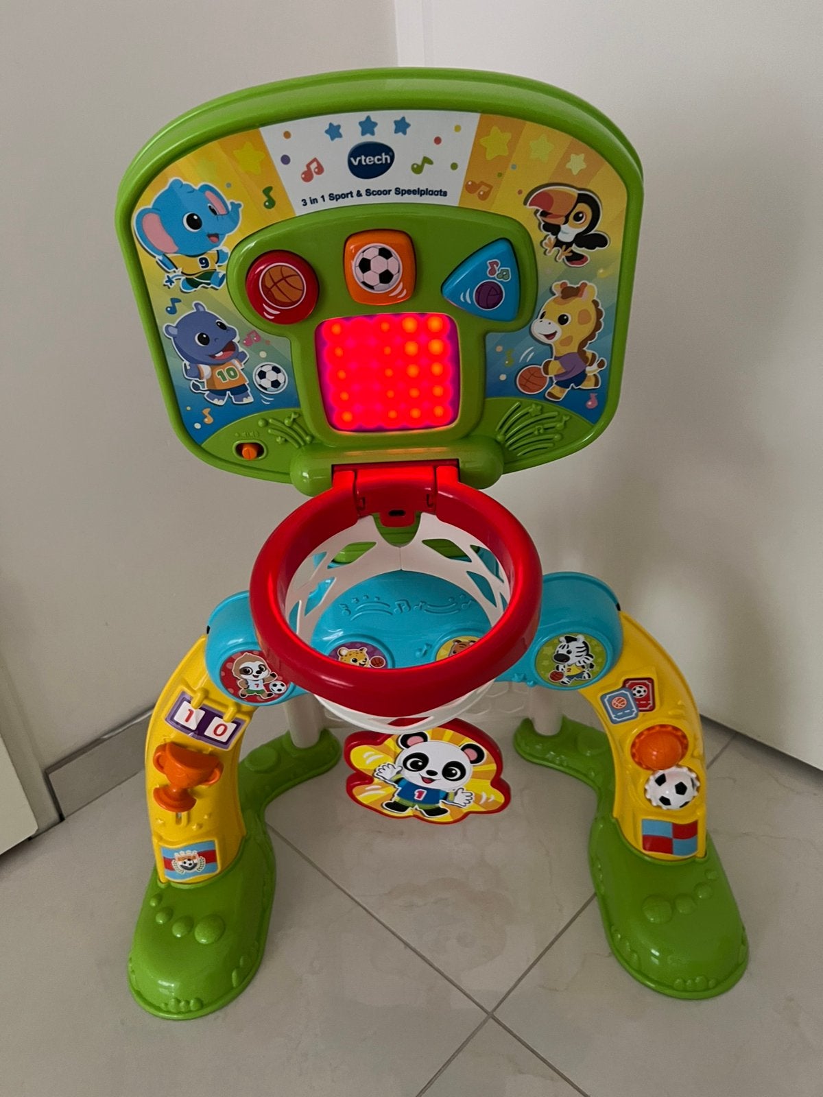 VTech 3-in-1 Sport & Scoor Speelplaats met ballen, Kinderen en Baby's, Speelgoed | Overig, Nieuw, Jongen of Meisje, Ophalen of Verzenden