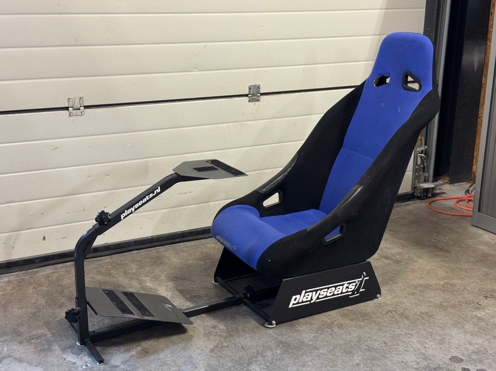 Playseat Evolution Blauw/zwart, Ophalen, Zo goed als nieuw