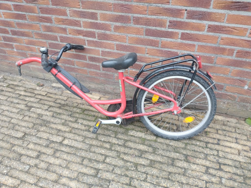 Aanhangfiets, Ophalen, Gebruikt