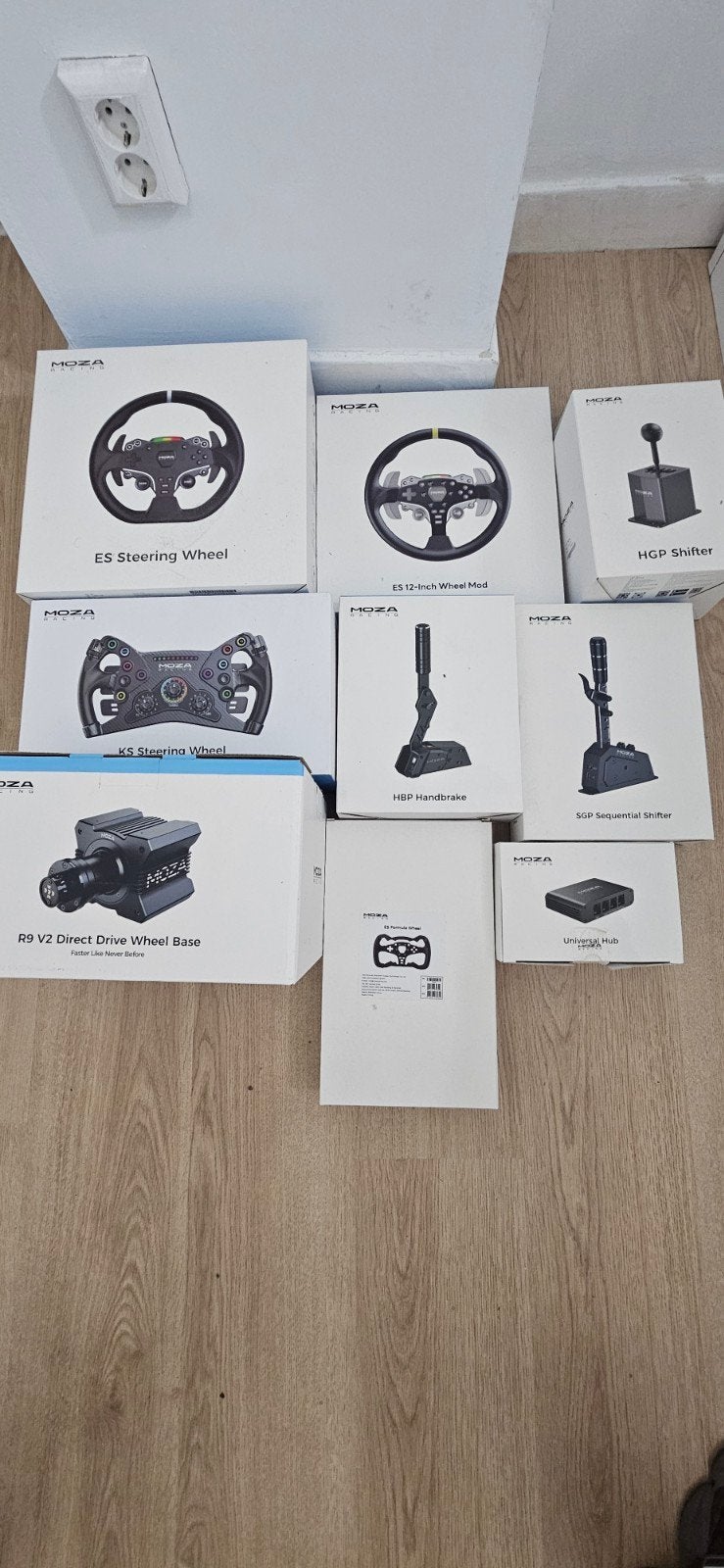 Moza Racing Sim Rig - Complete Set met F-GT Cockpit, Spelcomputers en Games, Spelcomputers | Overige, Ophalen of Verzenden, Overige merken