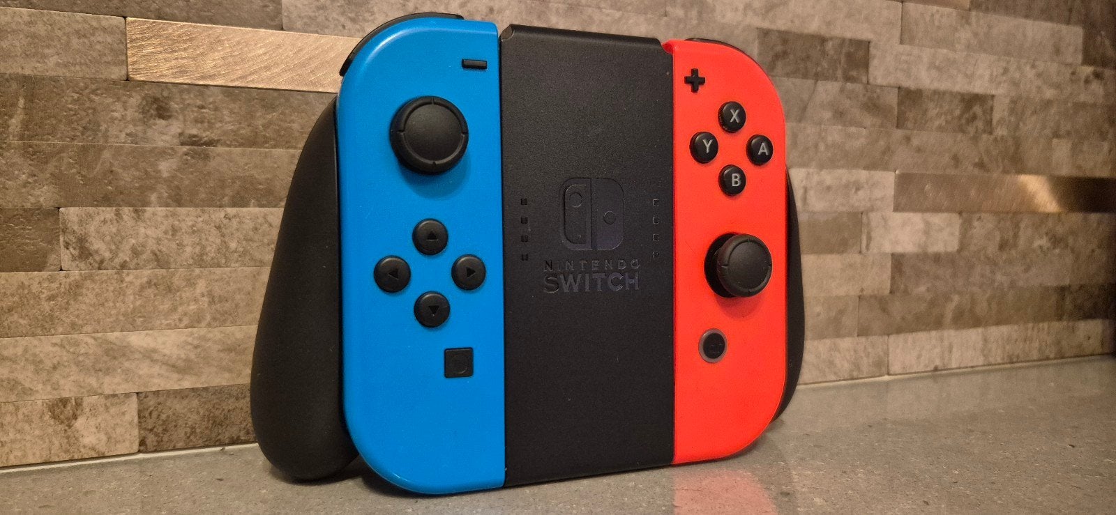 Nintendo Switch Joy-Cons (blauw en rood), Ophalen of Verzenden, Gebruikt, Met 2 controllers, Switch Original