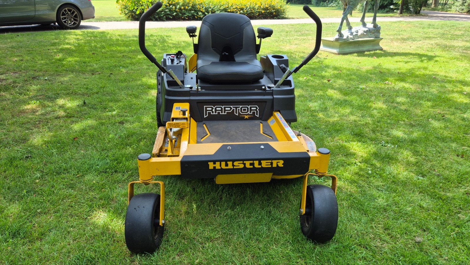Hustler Raptor X Zero Turn Zitmaaier - Zo goed als nieuw, Tuin en Terras, Ophalen, Cirkelmaaier, Elektrische starter, Zo goed als nieuw