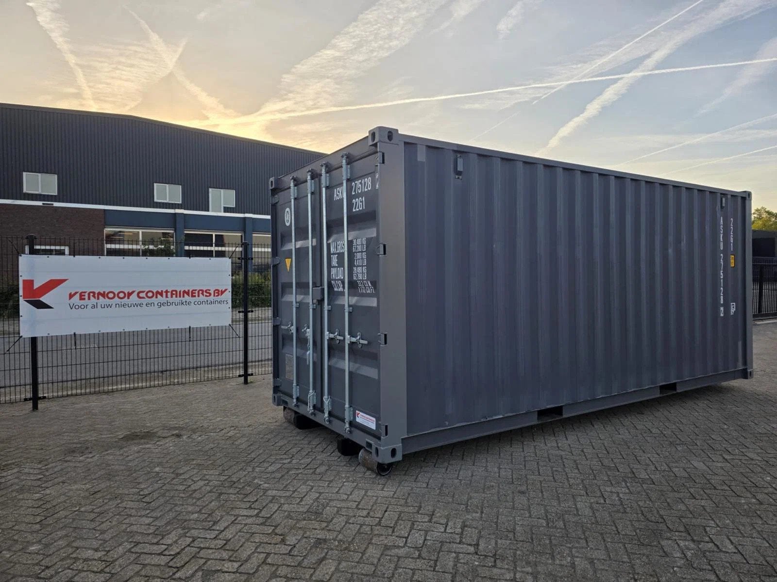 VERNOOY 20FT 8.6 NIEUW / ONE WAY MET SLEDE