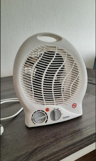 Ventilator Kacheltje met 3 standen, Witgoed en Apparatuur, Ophalen of Verzenden, Zo goed als nieuw, Tafelventilator