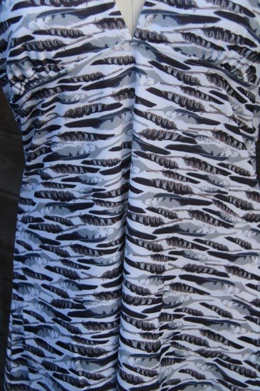 Halterjurk wit/ grijs Beachlife mt 42 Vaste prijs, Overige typen, Beachlife, Wit, Ophalen of Verzenden