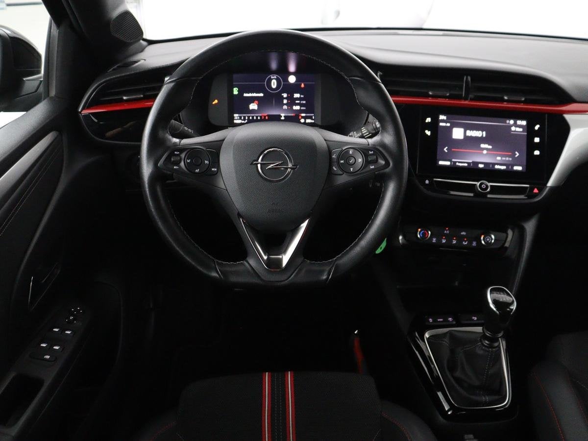 Opel Corsa 1.2 GS Line | Half leder | Cruise control | Carpl, Auto's, Voorwielaandrijving, Stof, Gebruikt, Euro 6