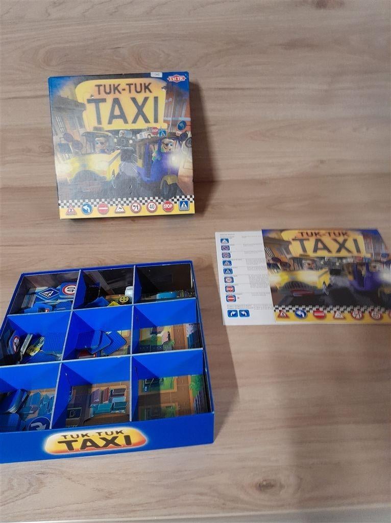 tuk tuk taxi - s1756, Hobby en Vrije tijd, Gezelschapsspellen | Bordspellen, Verzenden, Zo goed als nieuw