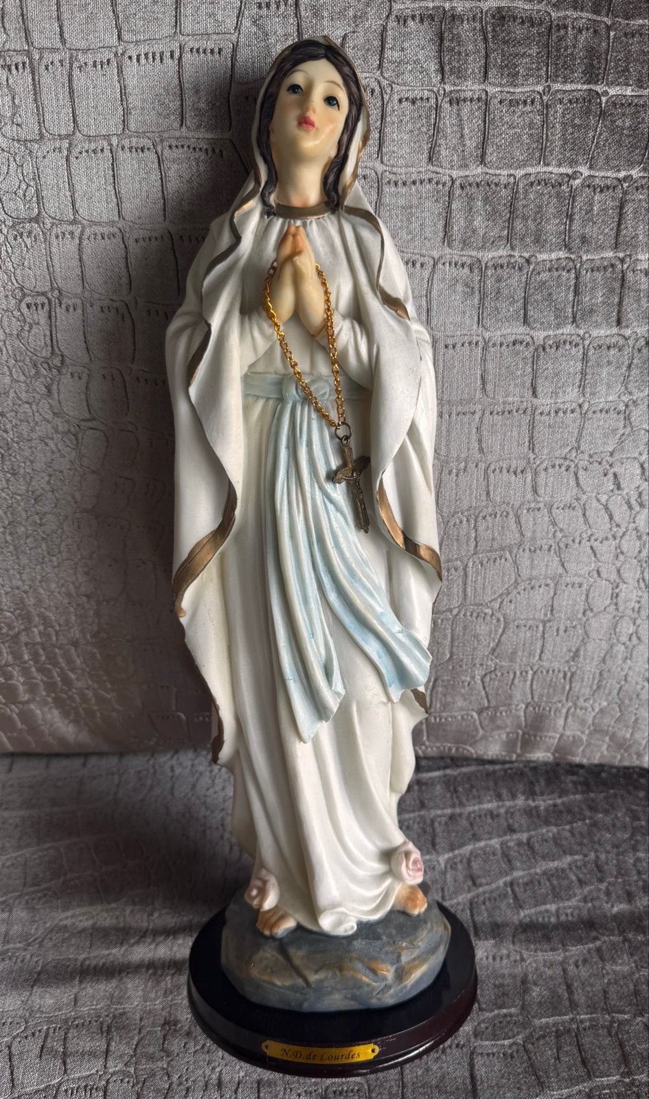 Beeldje Maria van Lourdes - Religieuze Decoratie, Ophalen of Verzenden