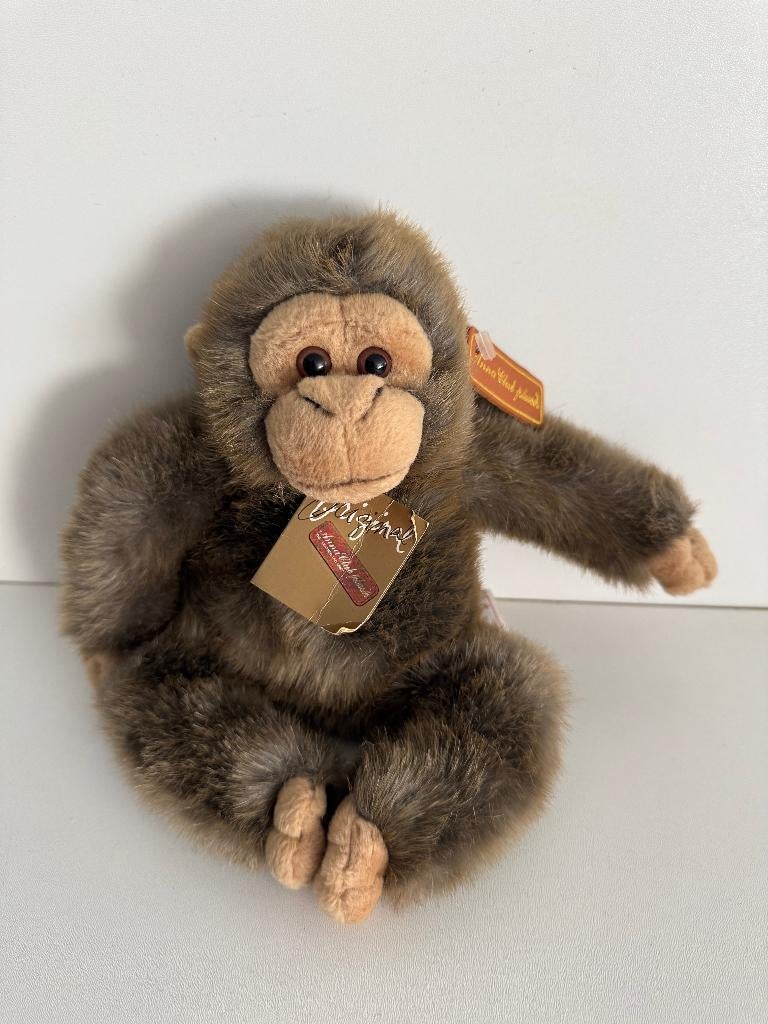 Aap knuffel Anna club pluche, Ophalen of Verzenden, Zo goed als nieuw, Overige typen