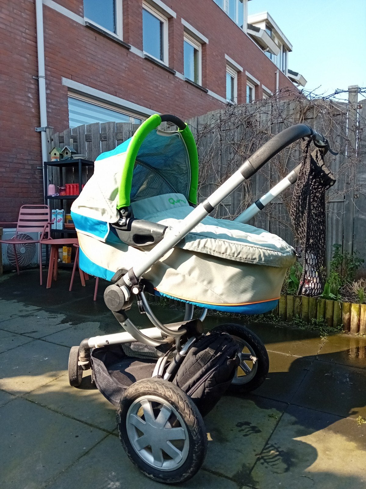 Quinny Buzz Combiwagen met Maxi-Cosi en Reiswieg, Ophalen, Gebruikt, Met autostoeltje, Quinny