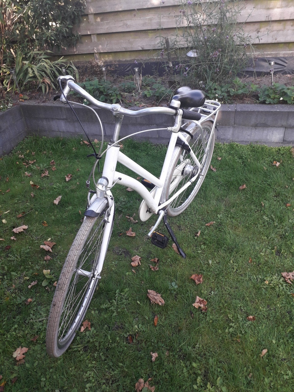 dames fiets 28 inch, Versnellingen, Zo goed als nieuw, 50 tot 53 cm, Schijfrem