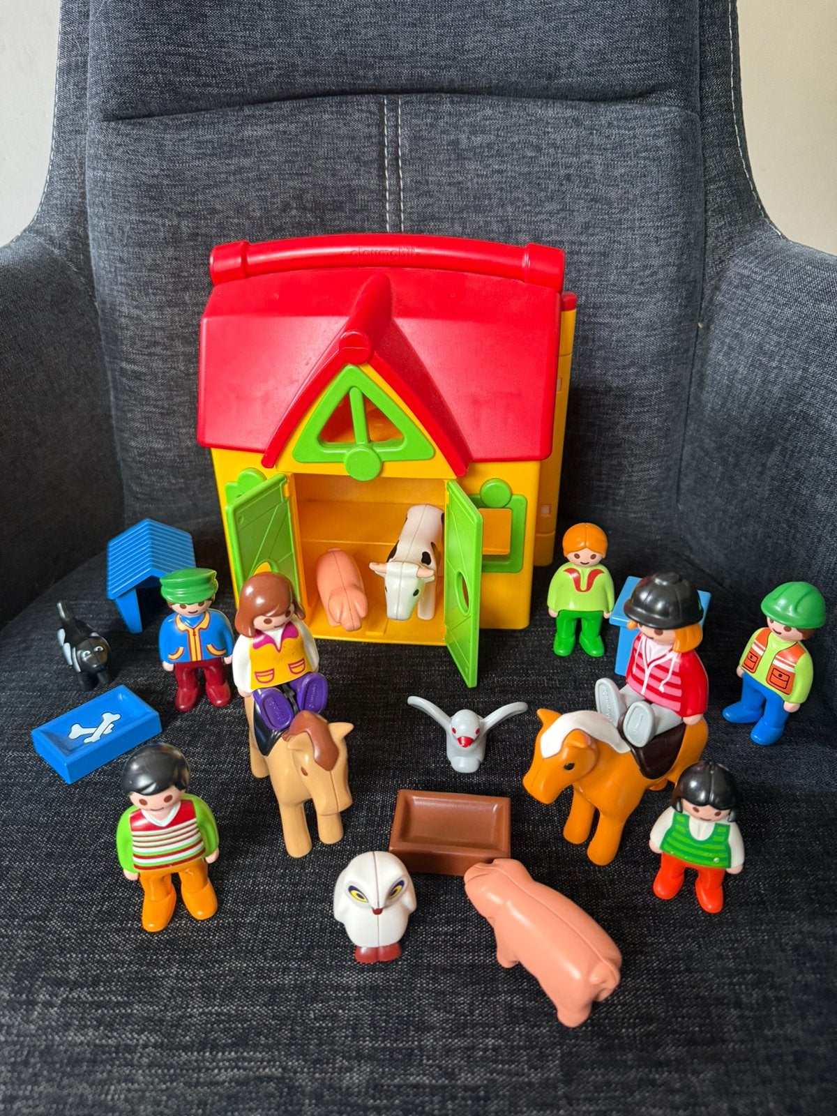 Meeneem boerderij Playmobil, Ophalen of Verzenden, Zo goed als nieuw