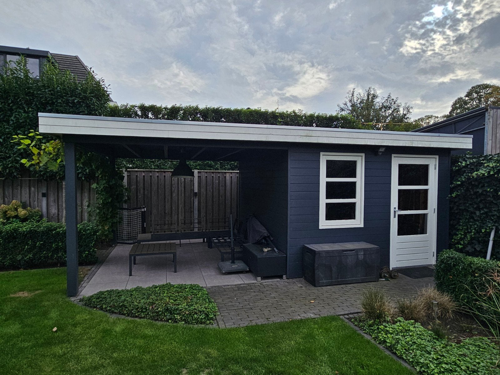 Tuinhuis te koop!, Tuin en Terras, Ophalen, Tuinhuis, 250 tot 500 cm, Zo goed als nieuw