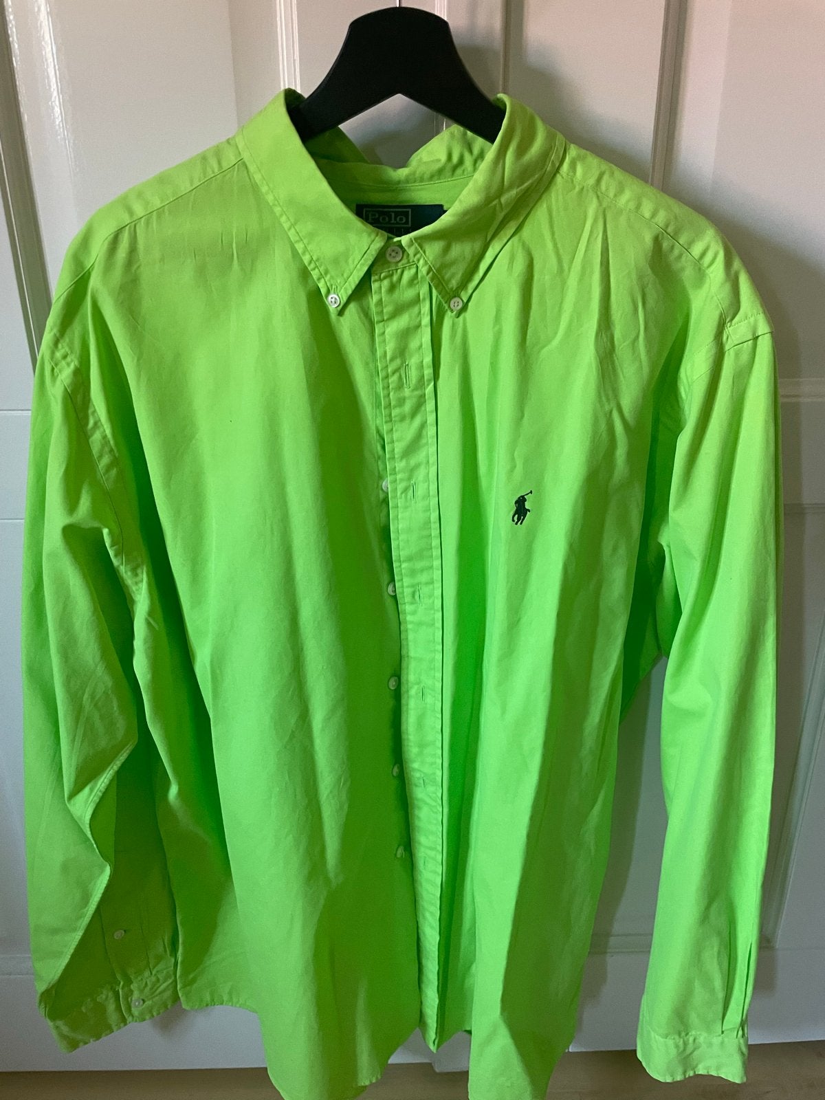 Ralph Lauren Blouse Heren XXL, Kleding | Heren, Overhemden, Ophalen of Verzenden, Zo goed als nieuw, Groen, Overige halswijdtes
