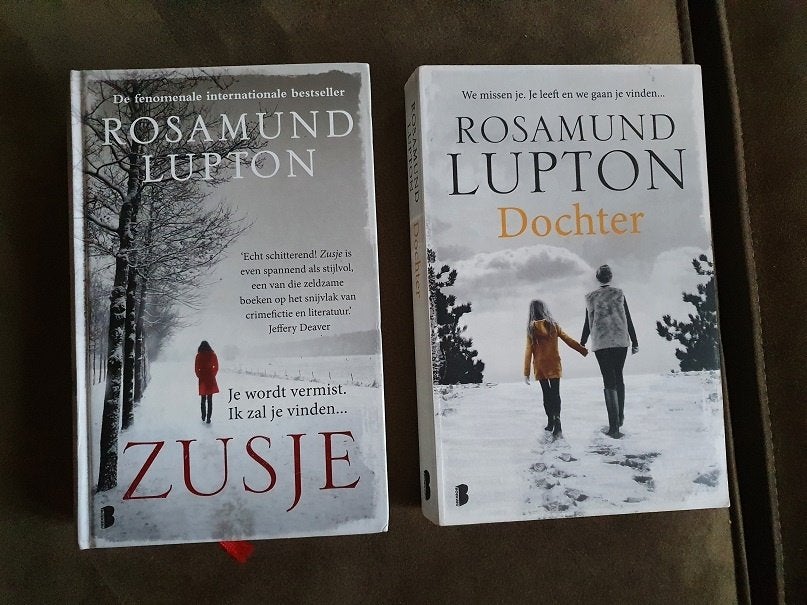 ZUSJE  ,   DOCHTER  EN  LATER   van  Rosamund Lupton  , Ophalen of Verzenden, Gelezen