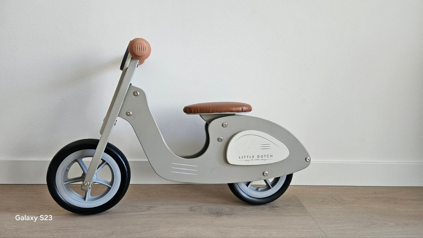 Little Dutch Houten Loopscooter - Zo goed als nieuw, Kinderen en Baby's, Ophalen, Gebruikt, Loopfiets