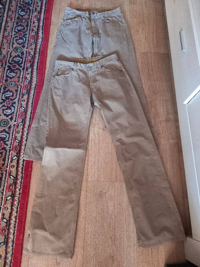 herenbroek beige bocelli maat M Casual W32L32 nieuw, Ophalen of Verzenden, Nieuw, Beige