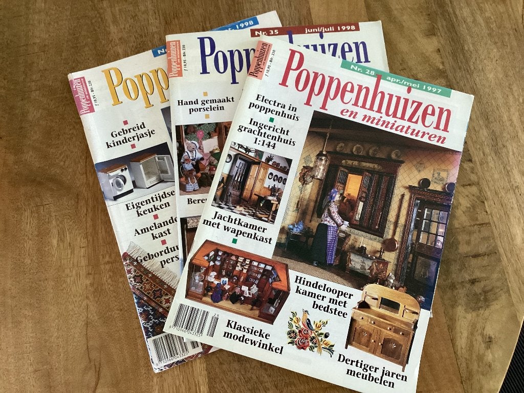 Poppenhuis en miniaturen tijdschriften, Ophalen of Verzenden, Gebruikt, Overige typen