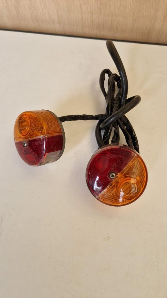 Originele Vintage Hella Achterlichten – Set – Oldtimer, Auto-onderdelen, Verlichting, Ophalen of Verzenden, Gebruikt, Oldtimer onderdelen