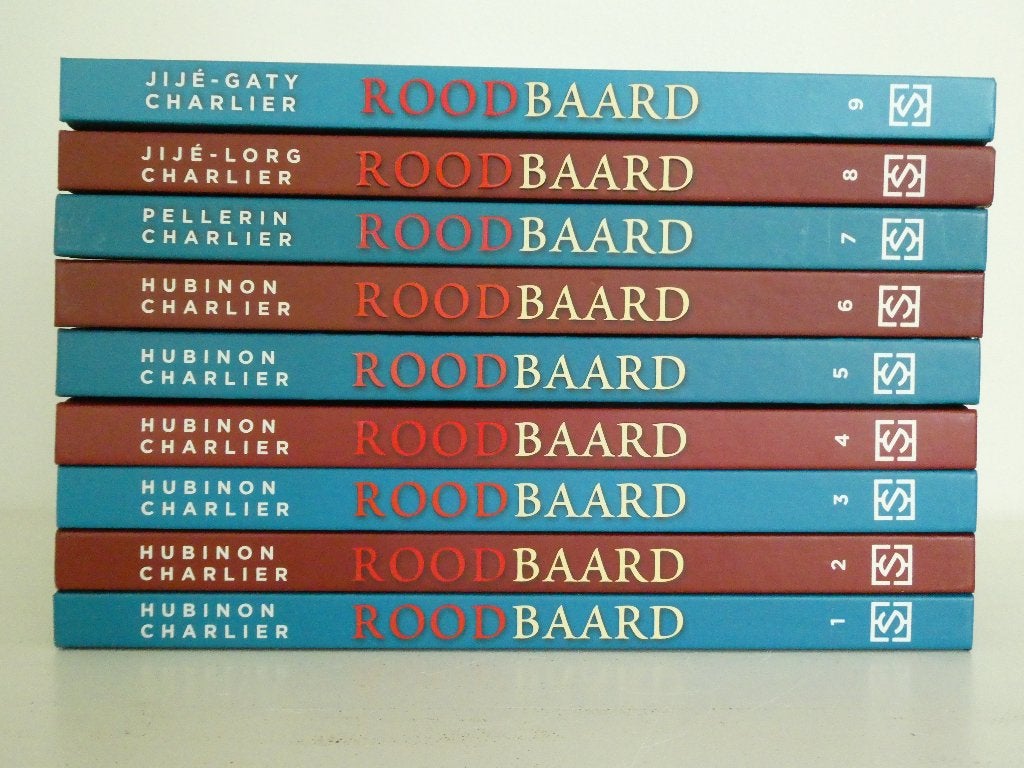 Roodbaard ~ Complete serie Integrale hardcovers 1 t/m 9, Complete serie of reeks, Ophalen of Verzenden, Zo goed als nieuw