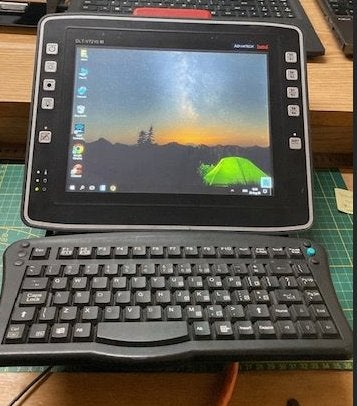 DLOG DLT-V 7210 R terminal pc met Windows 10 + Touchscreen, Gebruikt, 64 GB, Ophalen of Verzenden, SSD